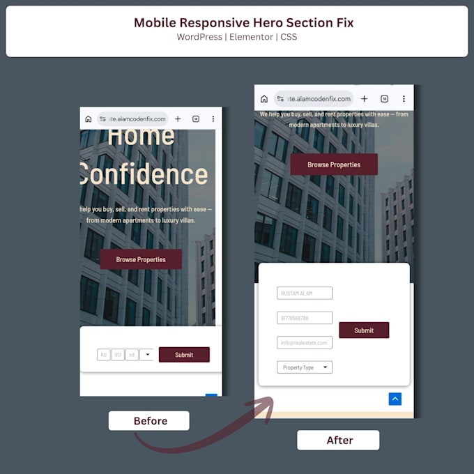 fix wordpress bugs, errors, CSS and responsive issues