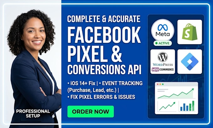 setup facebook meta pixel and conversion API