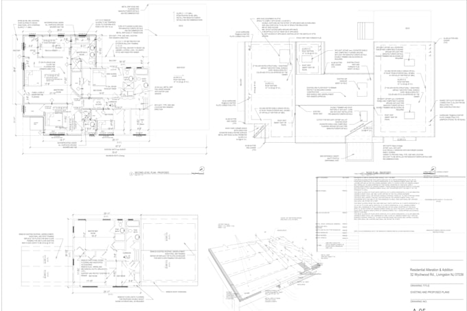 draw autocad 2d floor plan, cad elevation section drawing autocad 2d house plan