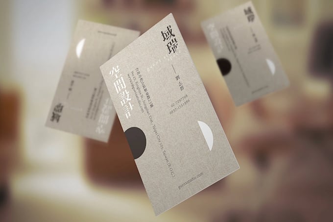 design a professional business card for your brand