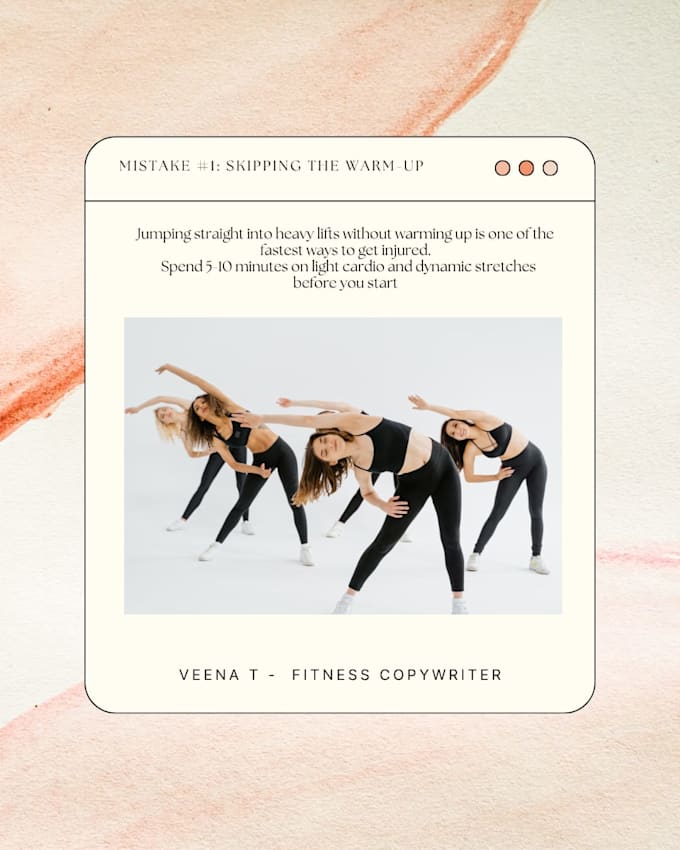 write engaging blog posts and content for your fitness