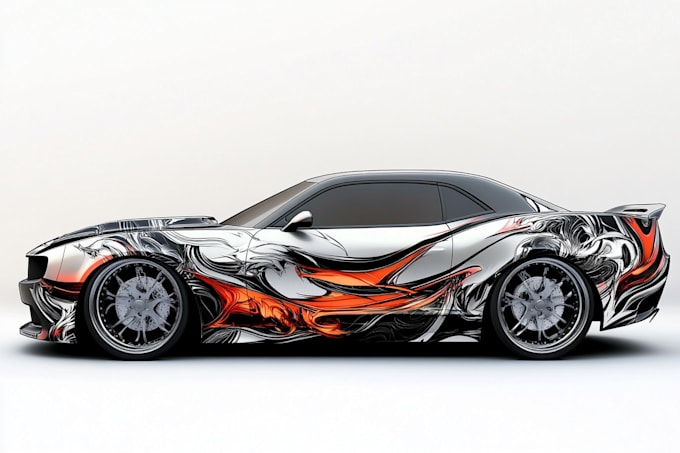 draw car wrap vehicle wrap truck wrap