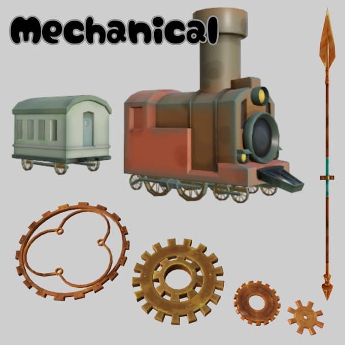 produce stylised or realistic game ready assets