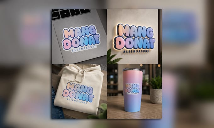 design soft style logo for your business