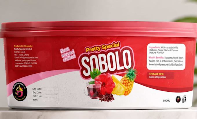 design product label bottle label and packaging label