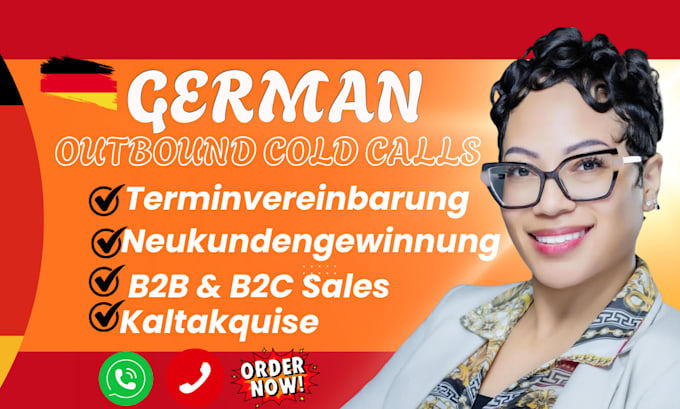 do german b2b b2c outbound cold calling, kaltakquise and terminvereinbarung
