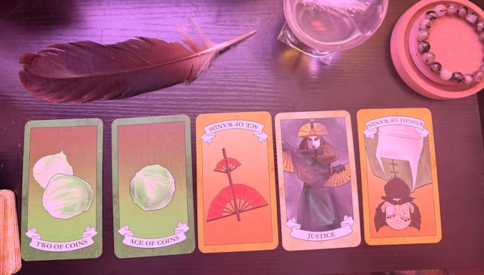 do a tarot and oracle reading for guidance in your life