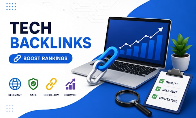 build tech backlinks from high da technology blogs