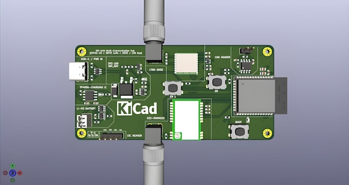 design custom esp32 iot boards and multi layer pcb layouts