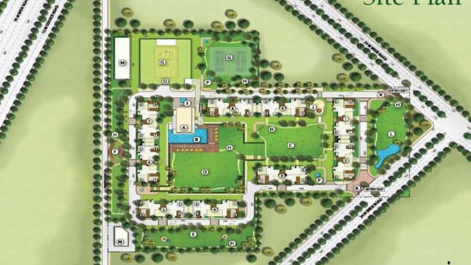 draw site plan and plot plan for city permit in autocad