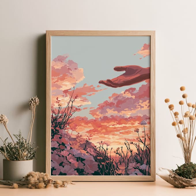 do digital wall art mockups for your etsy stores