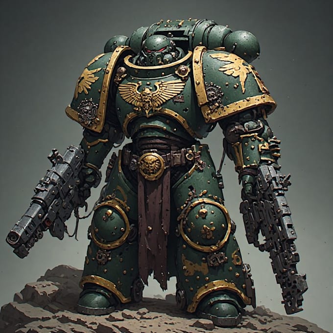 customize your 3d warhammer 40k illustration