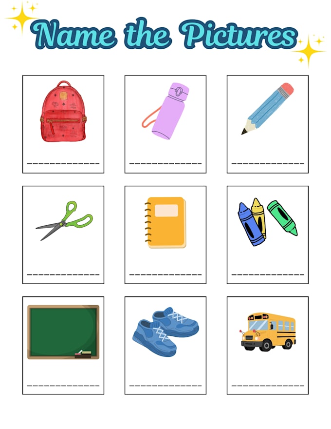 create custom printable kids worksheets