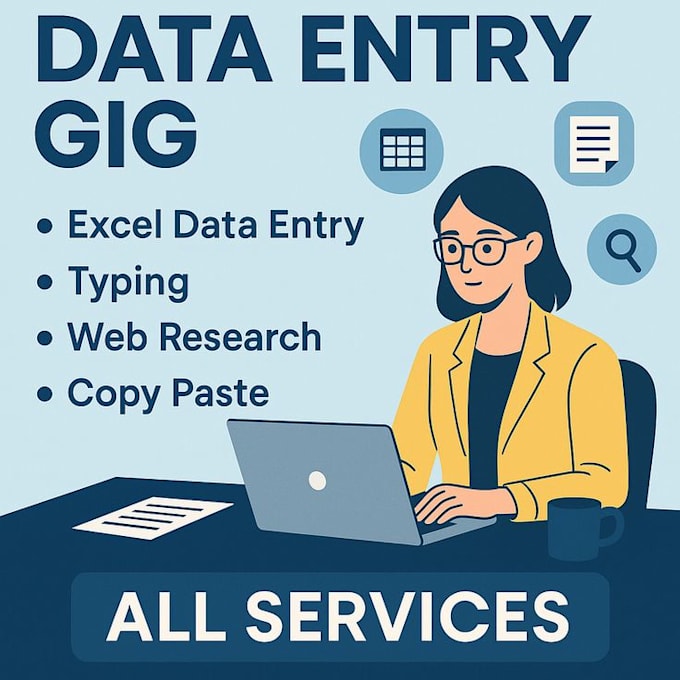 accurate data entry, copy paste, excel data entry