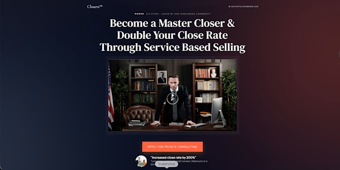 build your coaching website and ghl lead funnel