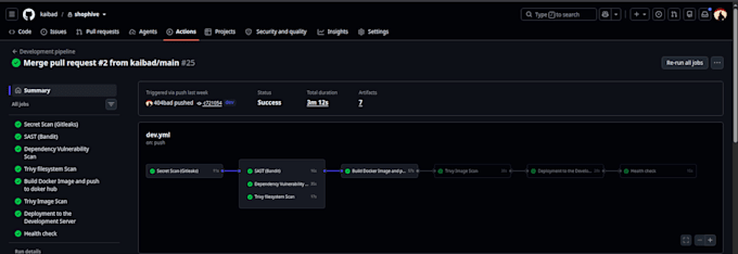 containerize your app with docker and set up a cicd pipeline