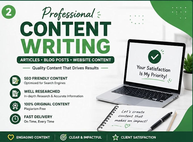 write SEO blogs and articles