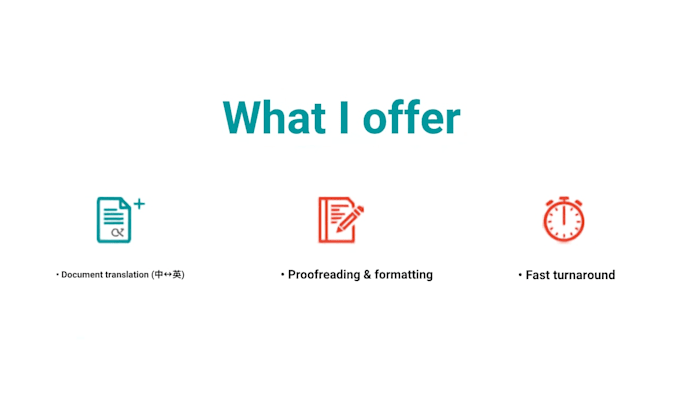proofread and translate business documents between chinese and english