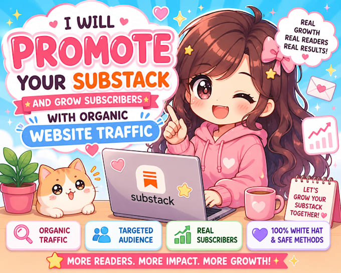 promote your substack and grow subscribers with organic website traffic
