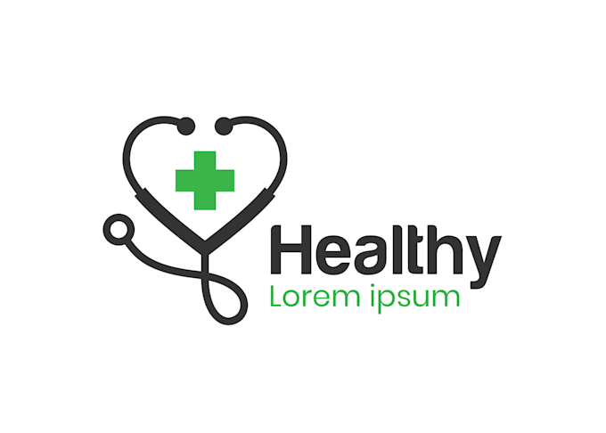 create a modern medical logo design for doctors and clinics