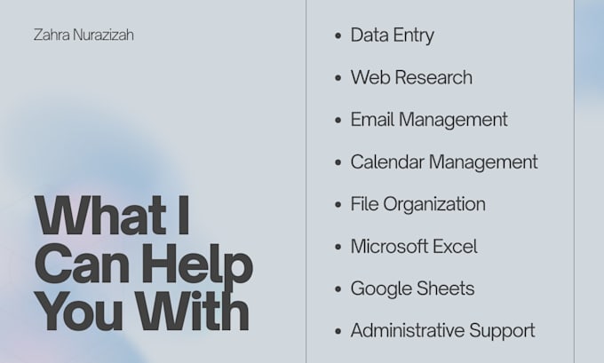 be reliable virtual assistant for administrative support