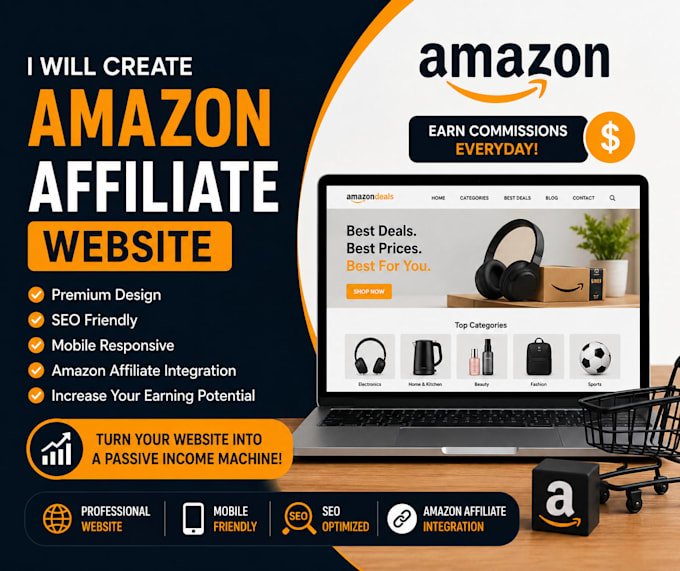 create a amazon affiliate website