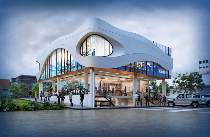 create photorealistic architectural 3d modeling and renderings
