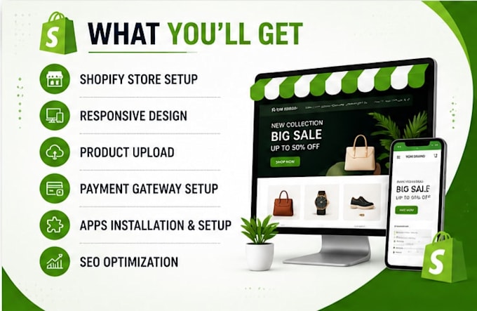 design a shopify store