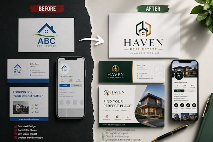 redesign and refresh your existing brand identity