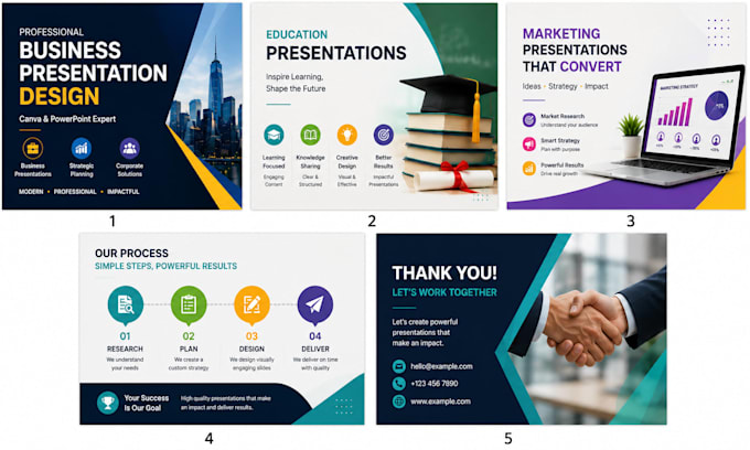 design professional canva presentations