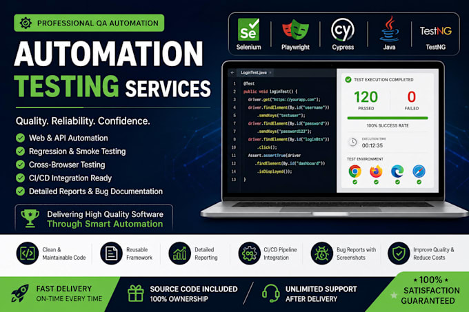 automate testing for your web application