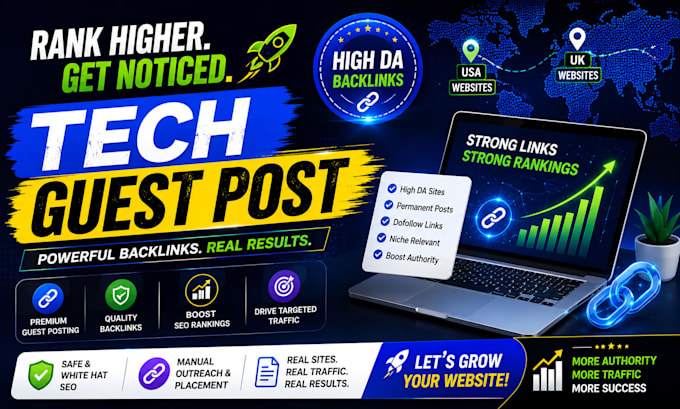 publish tech guest post on high authority websites