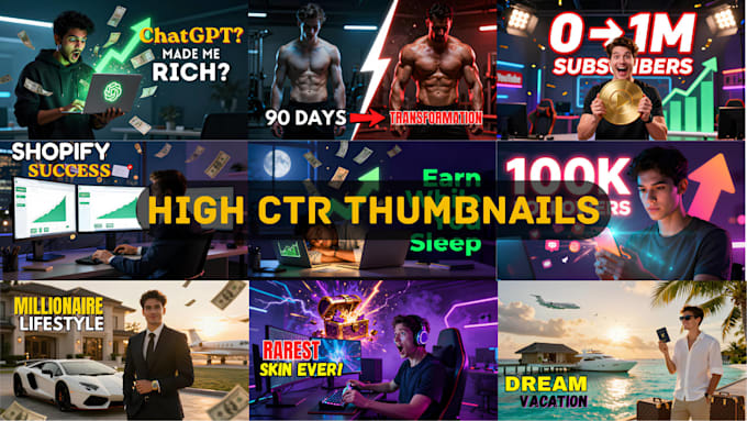 design high CTR ai thumbnails that get more clicks