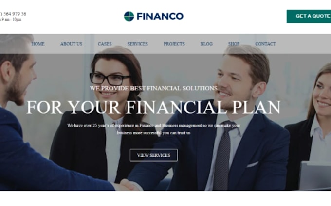 squarespace financial advisor website investment website wealth planner website