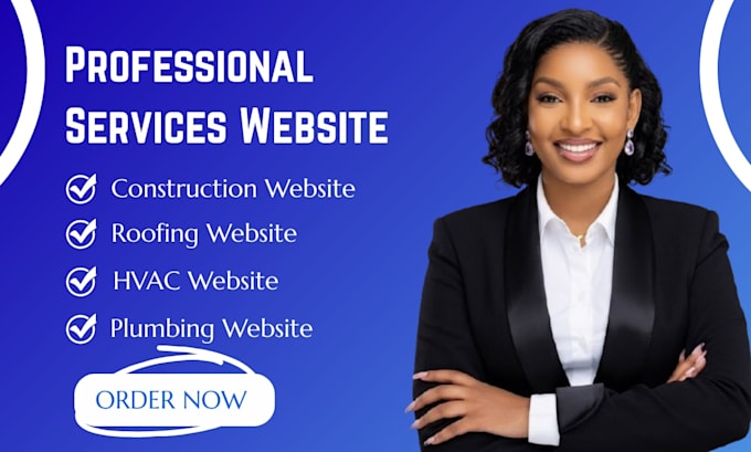 design construction website contractor website with local SEO