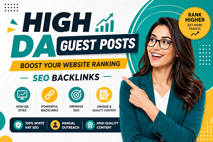 do high da90 dofollow guest post with contextual seo backlinks