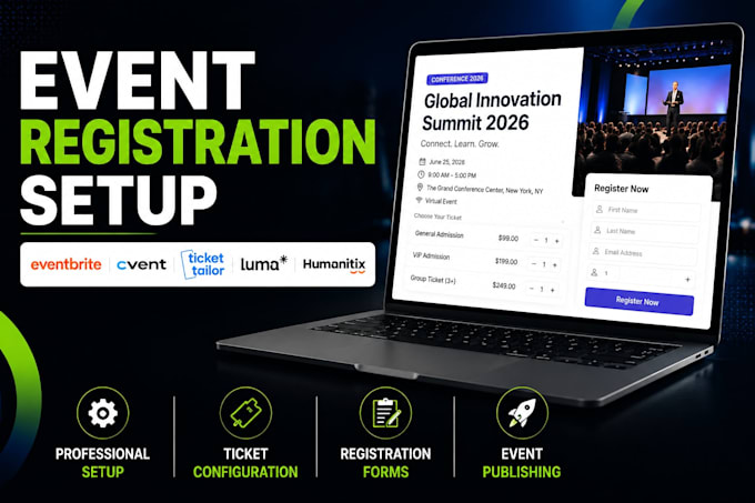 setup eventbrite cvent ticket tailor luma humanitix event