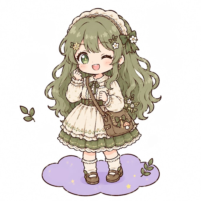 create dress up game interface for your ocs