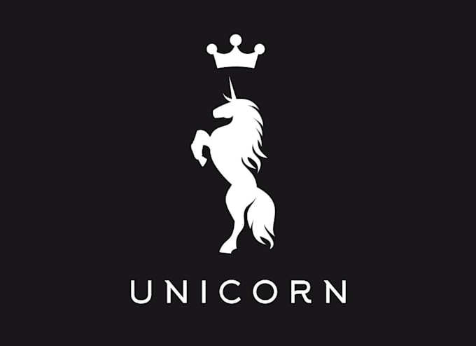 do unicorn logo design for your business