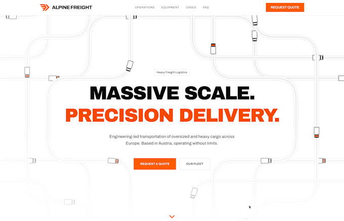 design and develop a responsive landing page