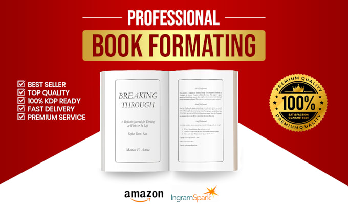 amazon kdp book formatting and epub for ebooks