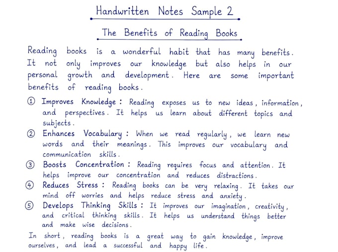 convert PDF to neat handwritten notes manually