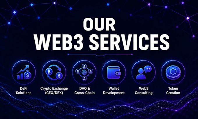 develop smart contract, dapp, defi, nft and web3 blockchain project