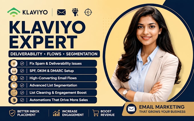 setup klaviyo email deliverability spam issues  flows klaviyo list segmentation