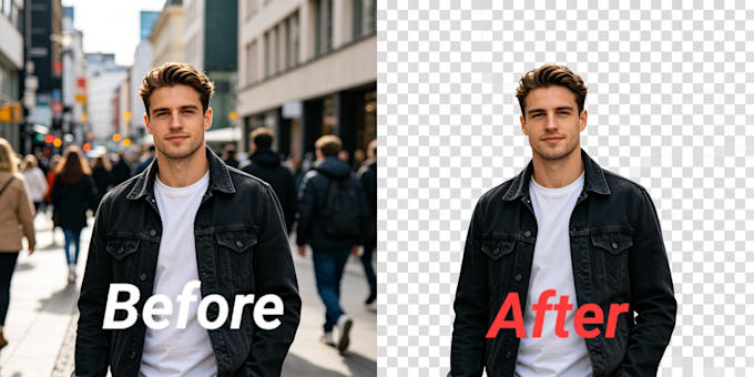 professional image background removal professionally
