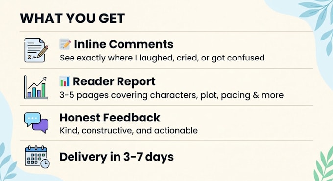 beta reader for romantasy thriller detailed character plot feedback