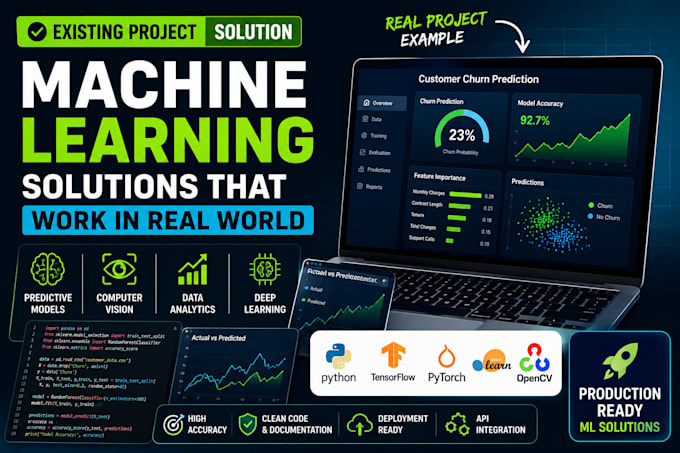 do ai machine learning, deep learning or data science solutions