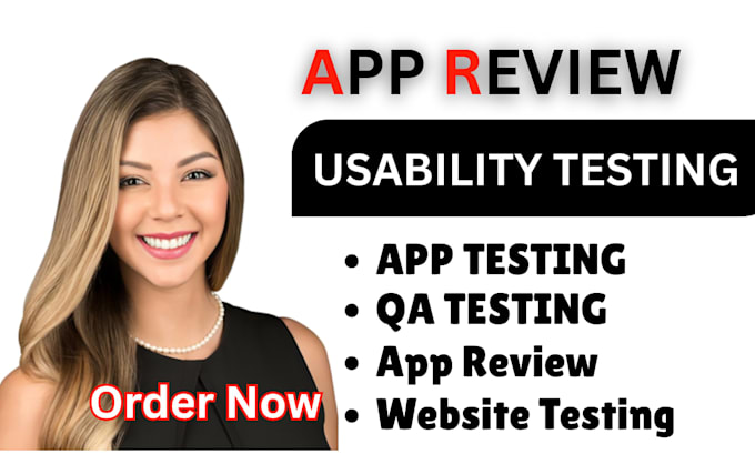 do QA testing, app testing, website testing, and ios app review