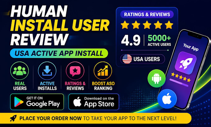 do ios android app review install rating promotion