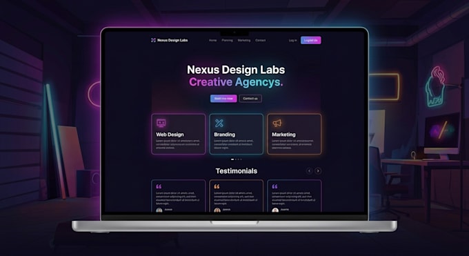create a high converting landing page using lovable ai